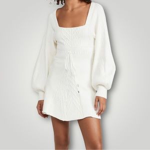 Free People White Mini Dress